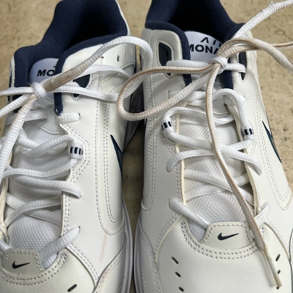 NIKE AIR MONARCH 4E FULL LENGTH AIR WHITE DAD SNEAKERS SIZE 13 main image 4